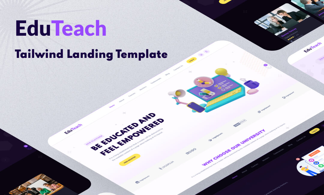 Eduteach - Educational Website Template For Schools & Universities