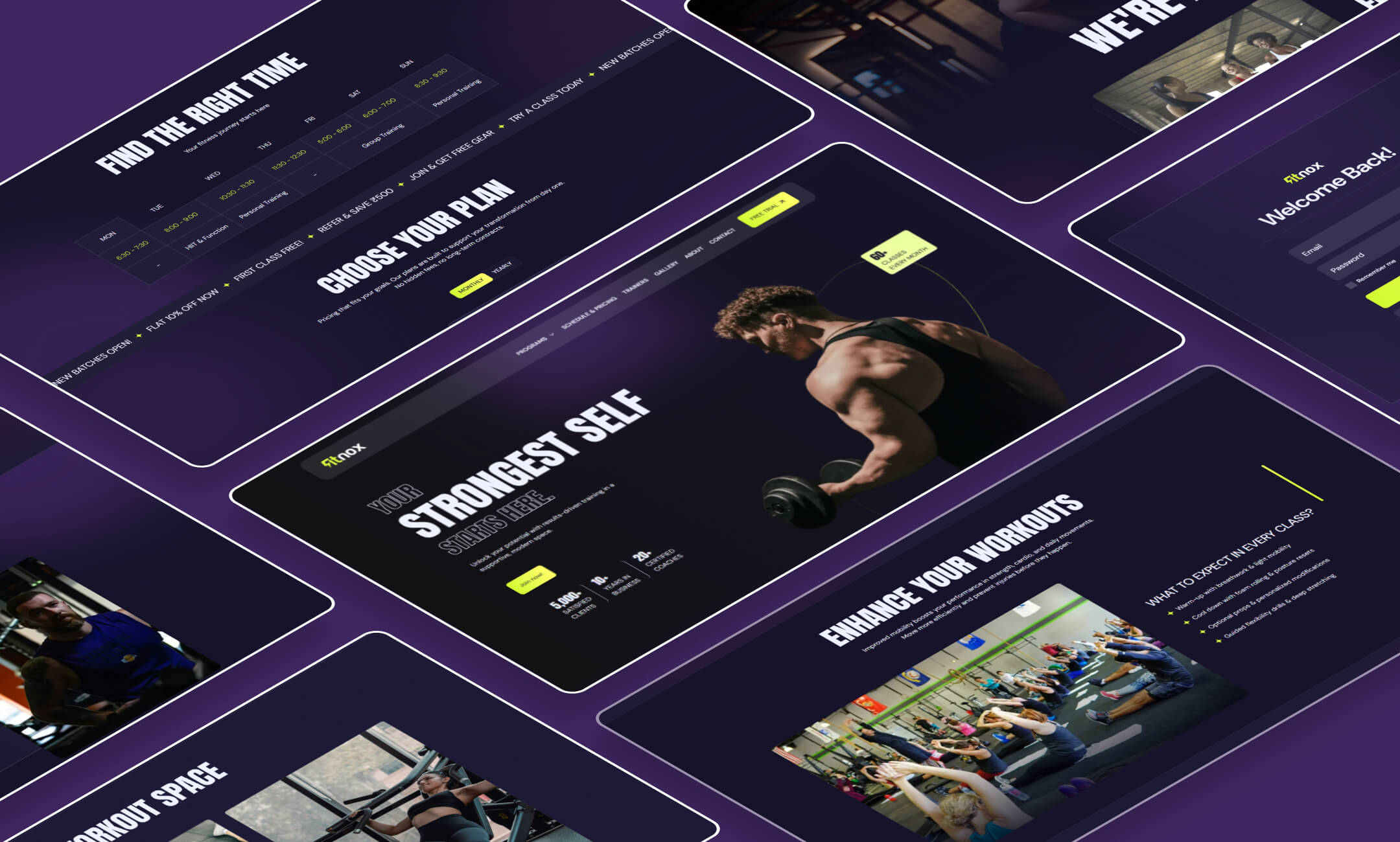 Homvora website template slide 3