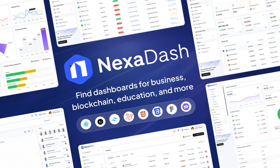 nexadash template