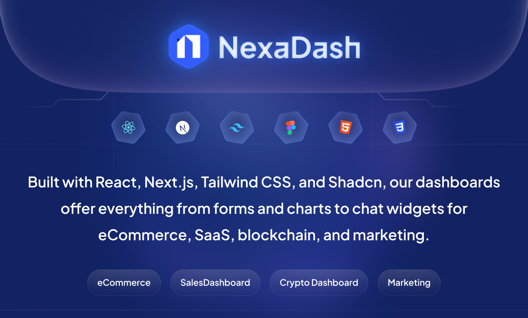 nexadash template